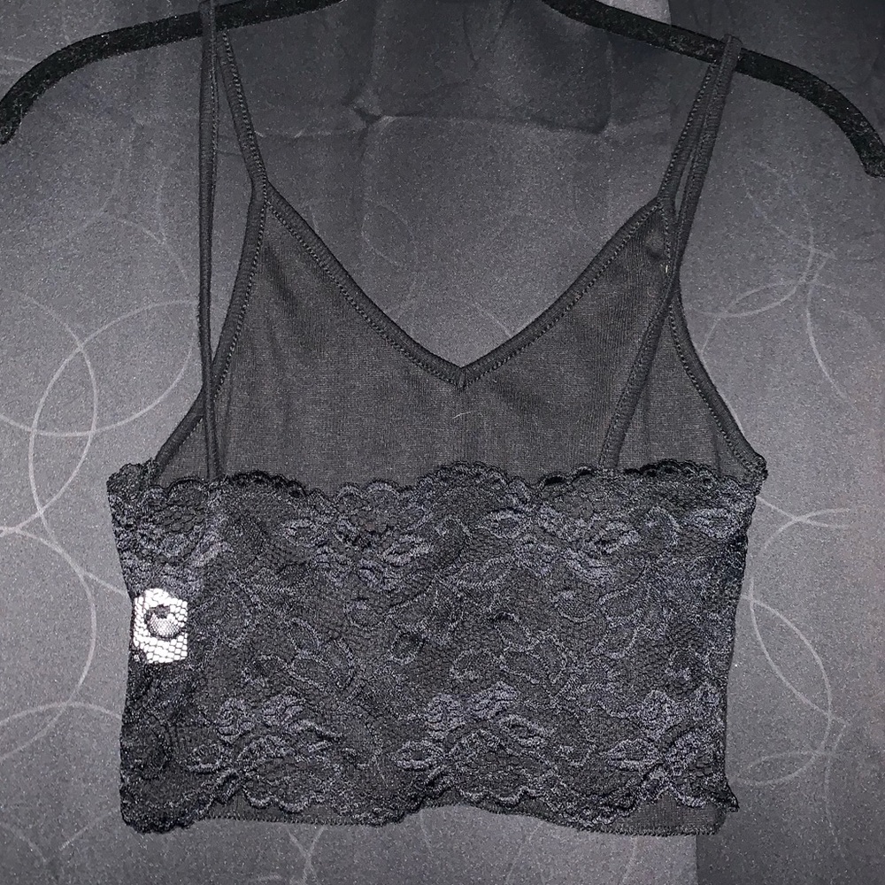 Black Crop Tank